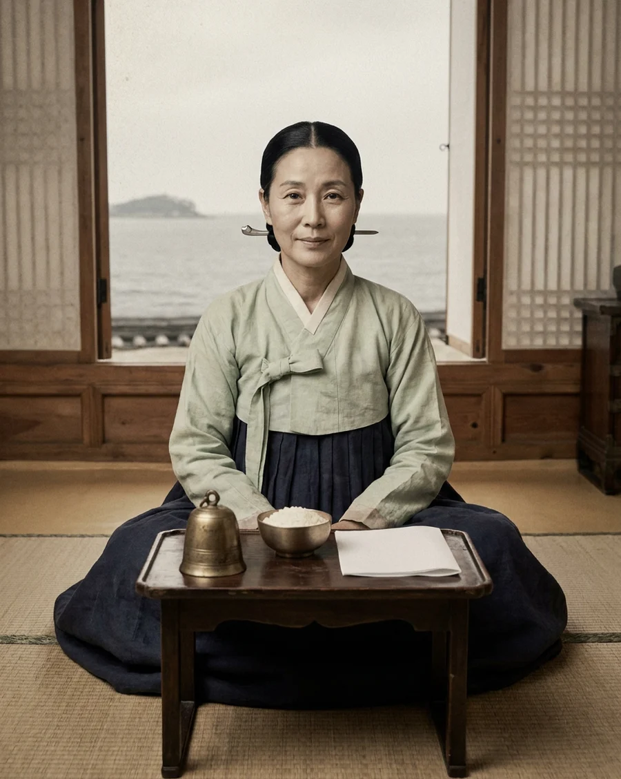 1899 江華 · 바닷가 신당 보살 송화